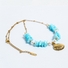 Collar "Amazonite Shell"