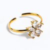 Anillo "Crystal Petal"