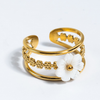Anillo "Golden Bloom"