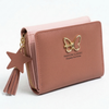 Cartera Compacta "Weston Cloucie" con Dije de Mariposa