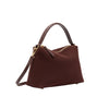 Cartera Gamuza Cafe Tipo 1