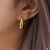Pendientes "Golden Teardrop"